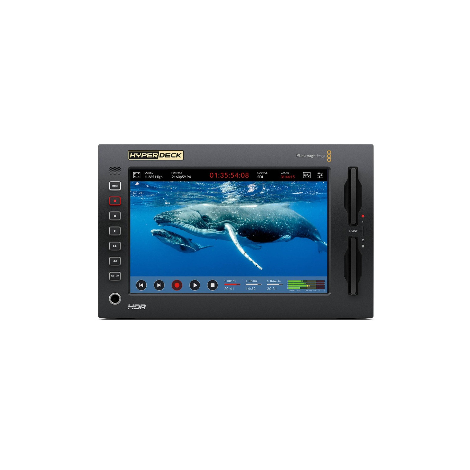 Blackmagic Design HyperDeck Extreme 4K HDR | Rekorder wideo 4K Blackmagic Design - 1