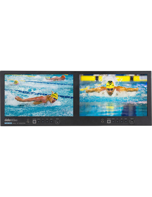 Datavideo TLM-102 | Podwójny monitor podglądowy, 2 x 10.1", SDI / HDMI Datavideo - 1