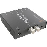 Blackmagic Design Mini Converter Analog to SDI | Konwerter sygnałów analogowych HD/SD Component, NTSC, PAL, S-Video na SDI Black