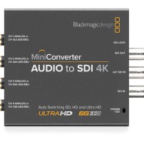 Blackmagic Design Mini Converter Audio to SDI 4K | Embedder sygnału audio w SDI Blackmagic Design - 1