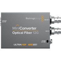 Blackmagic Design Mini Converter Optical Fiber 12G | Konwerter SDI na światłowód oraz światłowód na SDI, dwukierunkowy Blackmagi