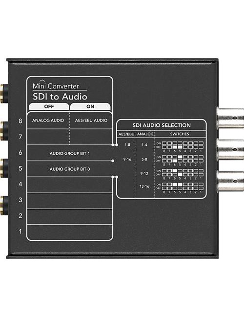 Blackmagic Design Mini Converter SDI to Audio | Konwerter SDI na audio, audio de-embedder Blackmagic Design - 2
