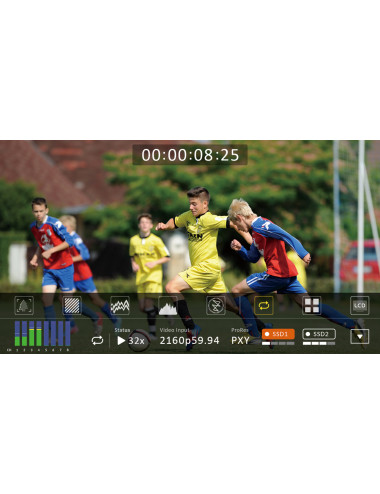 Datavideo HDR-80 | Wielokanałowy rejestrator wideo ProRes 4K Datavideo - 7