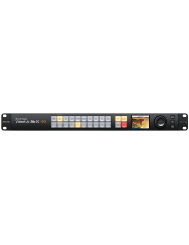 Blackmagic Design Videohub 20x20 12G | Router wideo, monitoring, złącza 12G-SDI Blackmagic Design - 4