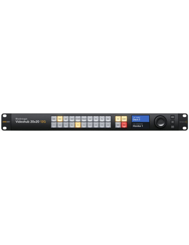 Blackmagic Design Videohub 20x20 12G | Router wideo, monitoring, złącza 12G-SDI Blackmagic Design - 5