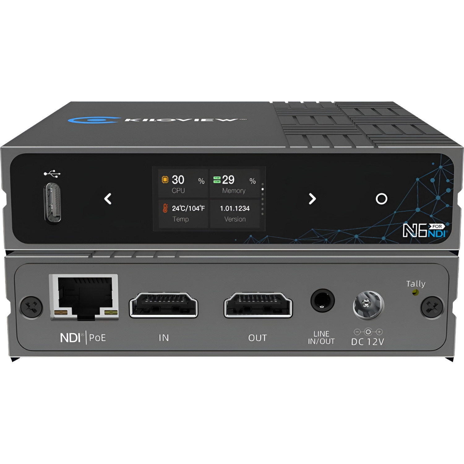 Kiloview N6 | Dwukierunkowy konwerter HDMI do NDI|HX2/3, NDI|HX2/3 do HDMI, PoE Kiloview - 1