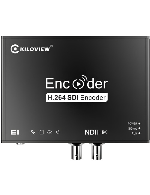 Kiloview E1-s NDI|HX | Enkoder SDI do NDI|HX, streamer SRT / RTMP / RTP / RTMPS / HLS / TS przez UDP / RTSP Kiloview - 1