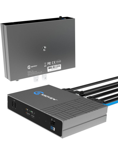 Kiloview E3 | 2-kanałowy enkoder / streamer, SDI / HDMI do NDI|HX2 / NDI|HX3 / SRT / RTMP / RTMPS / HLS / TS Kiloview - 5