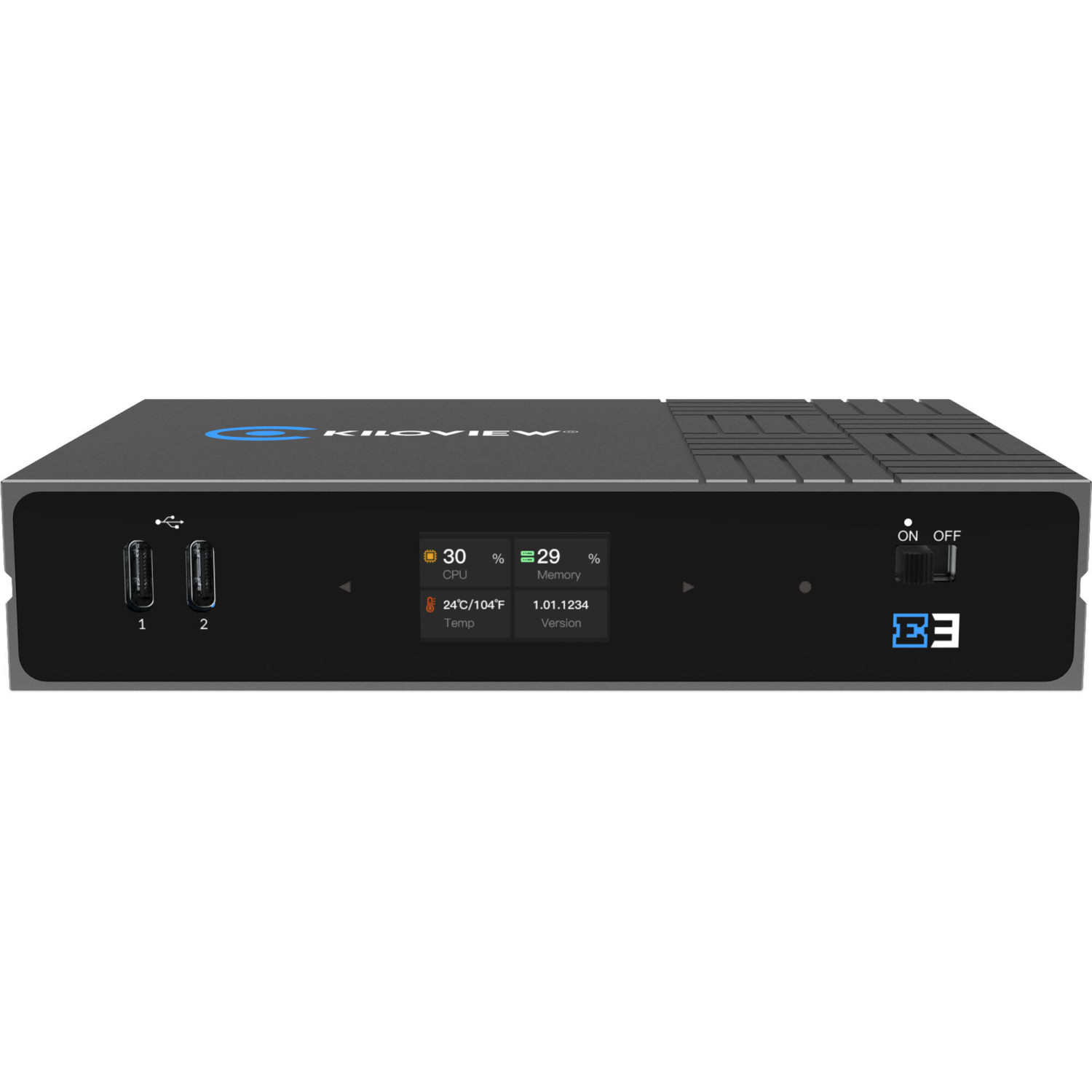 Kiloview E3 | 2-kanałowy enkoder / streamer, SDI / HDMI do NDI|HX2 / NDI|HX3 / SRT / RTMP / RTMPS / HLS / TS Kiloview - 1