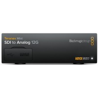 Blackmagic Design Teranex Mini SDI to Analog 12G | Konwersja wideo SD, HD, Ultra HD SDI na analogowy YUV/S-Video/Composite Black