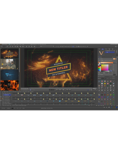 EDIUS 11 Broadcast | Profesjonalne oprogramowanie do edycji materiału audio-wideo, wersja cyfrowa (licencja) Grass Valley - 3
