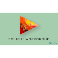 EDIUS 11 Workgroup | Profesjonalne oprogramowanie do edycji materiału audio-wideo, wersja cyfrowa (licencja) Grass Valley - 1