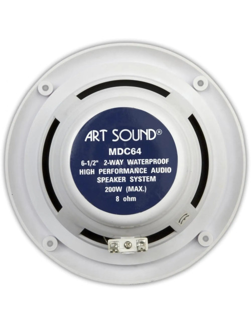 ArtSound MDC64 | Głośnik sufitowy / ścienny, 6.5", 8 Ohm, wodoodporny, temperaturoodporny ArtSound - 2