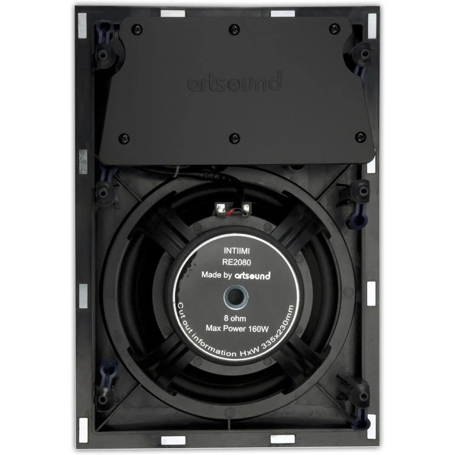 ArtSound RE2080 | Głośnik sufitowy /  ścienny, 8", 4 / 8 Ohm, trójdrożny ArtSound - 2