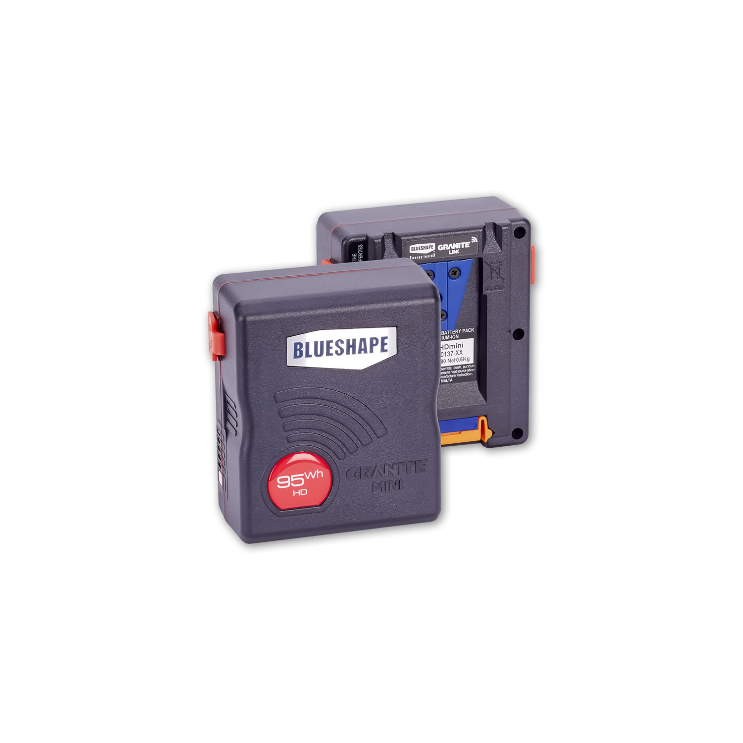 Blueshape BV095HDMINI | Akumulator V-Mount, Wi-Fi, 95 Wh, 14.4V, D-Tap/P-Tap, IP54 Blueshape - 1