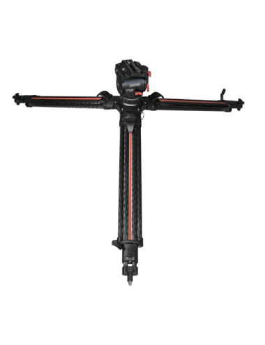 Cartoni Focus 10 SDS CF System (KSDS10-C) | Carbonowy statyw wideo z głowicą, udźwig do 12 kg, wysokość do 175 cm Cartoni - 1