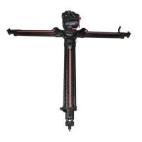 Cartoni Focus 10 SDS CF System (KSDS10-C) | Carbonowy statyw wideo z głowicą, udźwig do 12 kg, wysokość do 175 cm Cartoni - 2