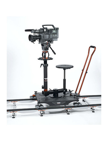 Cambo UTS-5F | Wózek kamerowy, dolly wraz z walizką Cambo - 4