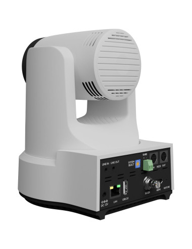 PTZOptics Link 4K PT12X-LINK-4K-WH | Kamera PTZ 12x Zoom, 4K 60p, Dante AV-H, Auto-Tracking, PoE+, 3G-SDI, HDMI PTZOptics - 4