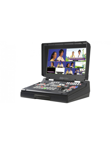 Datavideo HS-1300 | 6-kanałowy mikser wideo z możliwością streamingu, rejestracji i wbudowanym ekranem 17" Datavideo - 4