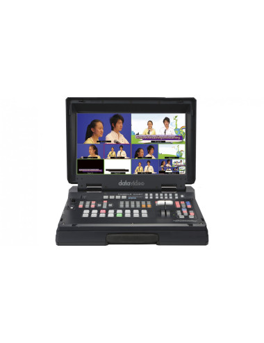Datavideo HS-1300 | 6-kanałowy mikser wideo z możliwością streamingu, rejestracji i wbudowanym ekranem 17" Datavideo - 5