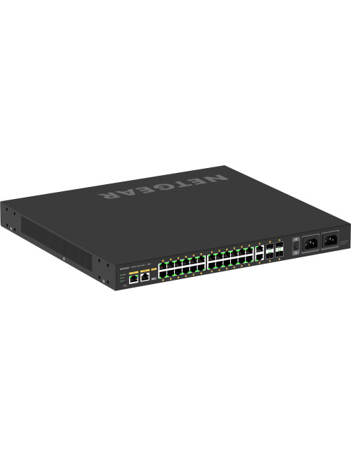 Netgear AV Line M4250-26G4F-PoE++ (GSM4230UP-100EUS) | Zarządzalny switch internetowy 1440W, 24x1G PoE++, 2x1G, 4x SFP Netgear -
