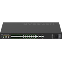 Netgear AV Line M4250-26G4XF-PoE+ (GSM4230PX-100EUS) | Zarządzalny switch internetowy 480W, 24x1G PoE+, 2x1G, 4x SFP+ Netgear - 