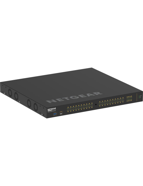 Netgear AV Line M4250-40G8XF-PoE+ (GSM4248PX-100EUS) | Zarządzalny switch internetowy 960W, 40x1G PoE+, 8xSFP+ Netgear - 4