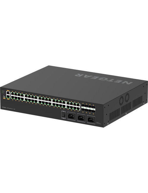 Netgear AV Line M4250-40G8XF-PoE++ (GSM4248UX-100EUS) | Zarządzalny switch internetowy 2880W, 40x1G PoE++, 8xSFP+ Netgear - 8
