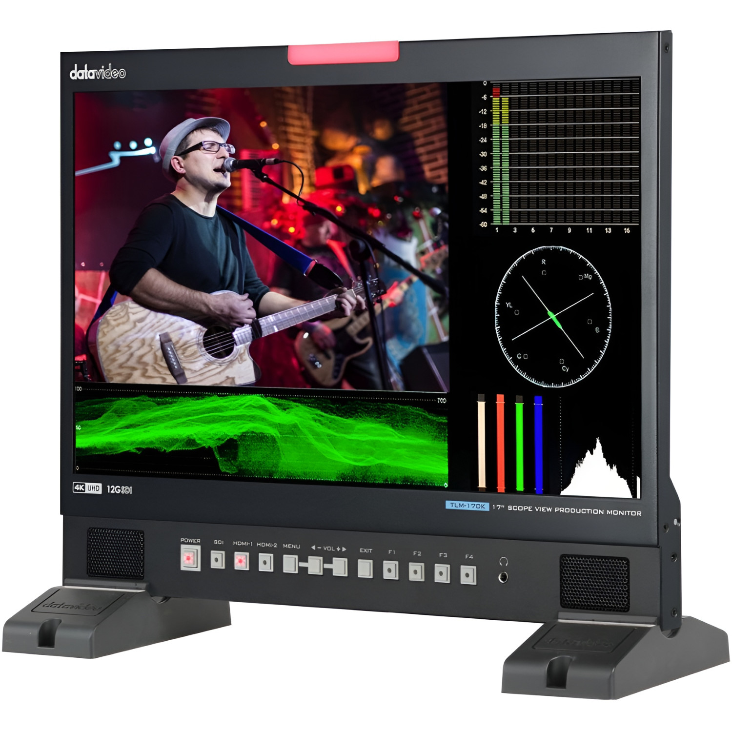 Datavideo TLM-170K | Monitor podglądowy, reżyserski 4K 17.3", 12G-SDI, HDMI Datavideo - 3