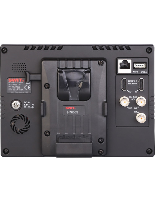 SWIT CM-S73H | Monitor podglądowy 7", Super Bright 3000nit, HDMI, SDI, V-Mount SWIT - 2