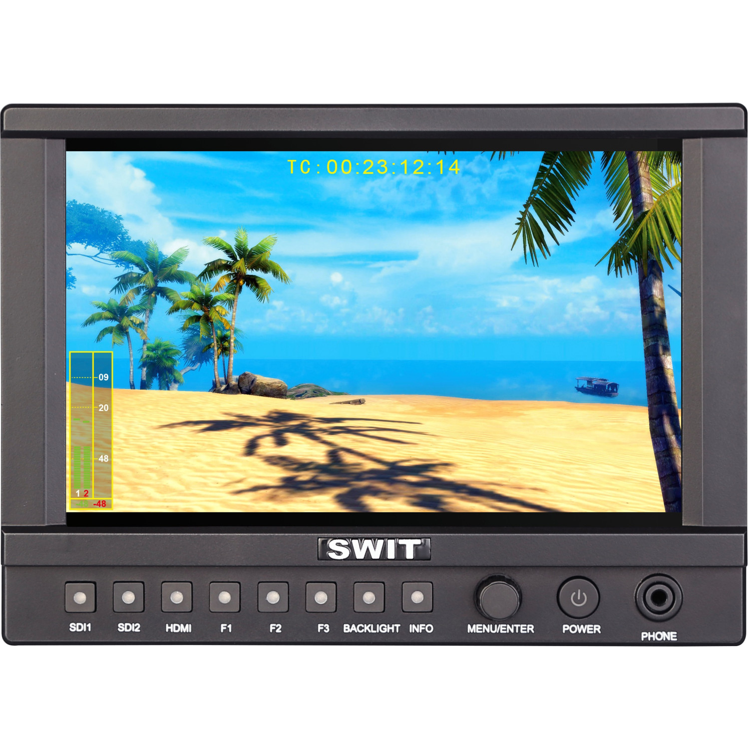 SWIT CM-S73H | Monitor podglądowy 7", Super Bright 3000nit, HDMI, SDI, V-Mount SWIT - 1