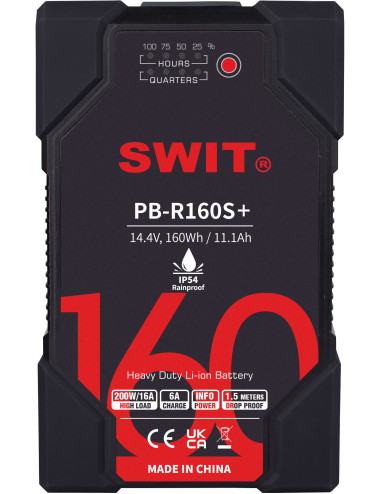 SWIT PB-R160S+ | Akumulator Heavy Duty V-Mount 160Wh, D-Tap SWIT - 1