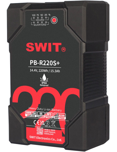 SWIT PB-R220S+ | Akumulator Heavy Duty V-Mount 220Wh, D-Tap SWIT - 3