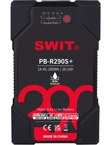 SWIT PB-R290S+ | Akumulator Heavy Duty V-Mount 290Wh, D-Tap SWIT - 1
