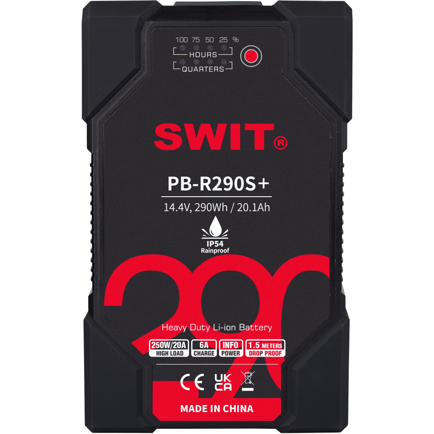 SWIT PB-R290S+ | Akumulator Heavy Duty V-Mount 290Wh, D-Tap SWIT - 1