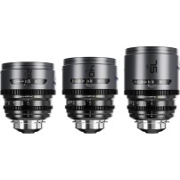 DZOFILM Pavo 2x Anamorphic 3-Lens Kit (28/40/75mm T2.1) PL/EF (S35) Blue DZOFILM - 1
