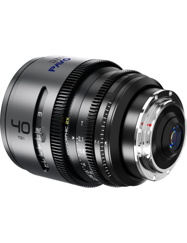 DZOFILM Pavo 2x Anamorphic 3-Lens Kit (28/40/75mm T2.1) PL/EF (S35) Blue DZOFILM - 9