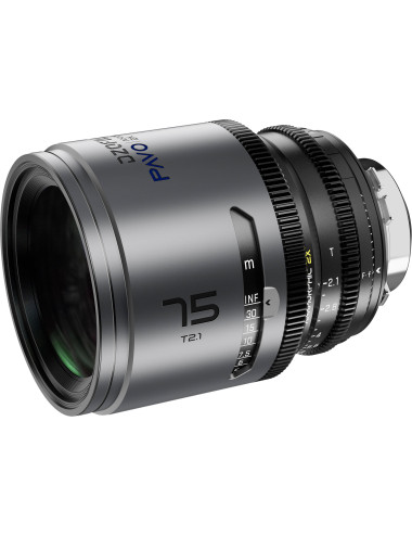 DZOFILM Pavo 2x Anamorphic 3-Lens Kit (28/40/75mm T2.1) PL/EF (S35) Blue DZOFILM - 12