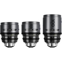 DZOFILM Pavo 2x Anamorphic 3-Lens Kit (32/55/100mm T2.1/T2.4) PL/EF (S35) Blue DZOFILM - 1