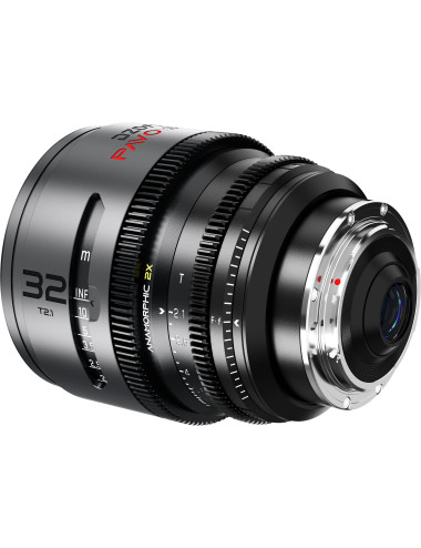 DZOFILM Pavo 2x Anamorphic 6-Lens Kit (28/32/40/55/75/100mm T2.1) PL/EF (S35) Neutral DZOFILM - 9