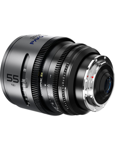DZOFILM Pavo 2x Anamorphic 55mm T2.1 PL/EF Mount (S35) Blue DZOFILM - 4