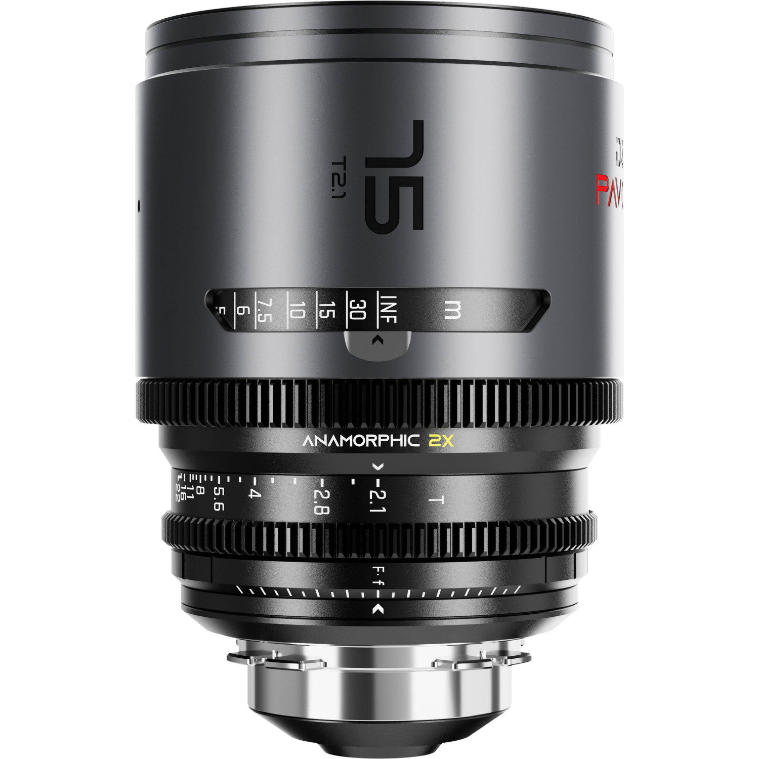 DZOFILM Pavo 2x Anamorphic 75mm T2.1 PL/EF (S35) Neutral DZOFILM - 1
