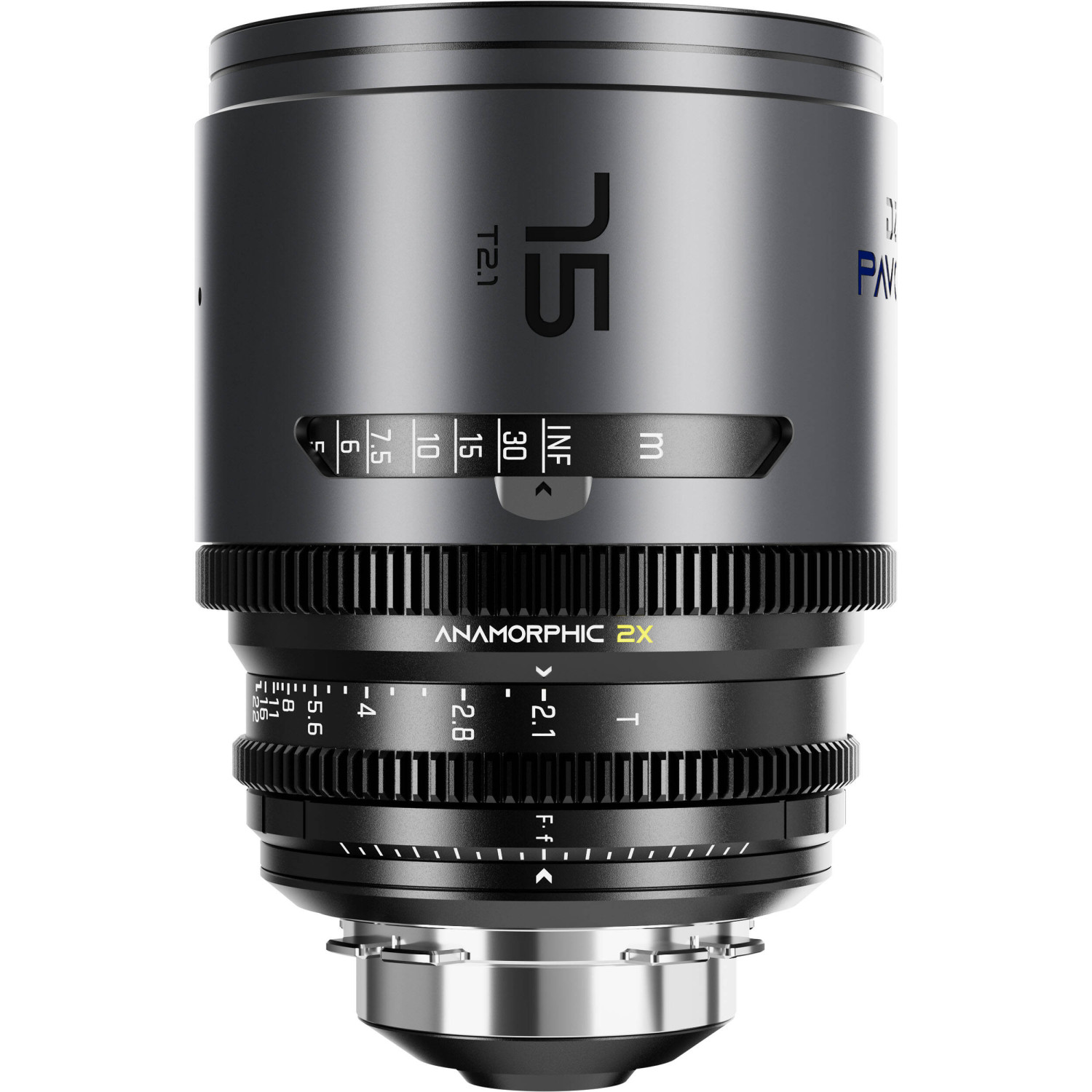 DZOFILM Pavo 2x Anamorphic 75mm T2.1 PL/EF (S35) Blue DZOFILM - 1