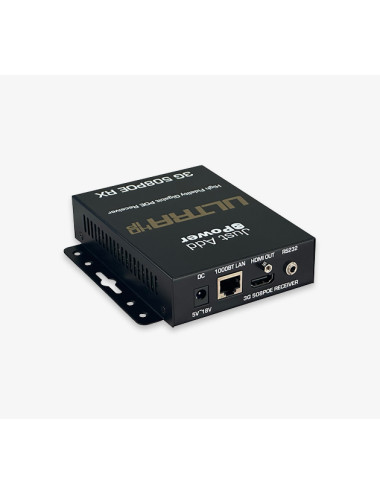 Just Add Power VBS-HDIP-508POE | Odbiornik audio i wideo, Ultra HD over IP, PoE, 3G, 4K Just Add Power - 5