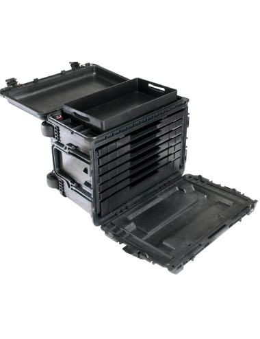 Peli 4500-0610-110E (Protector Mobile Tool Chest 0450SD6) | Walizka narzędziowa, wym. zewn. 60 x 37 x 45 cm, MIL 0450 STD