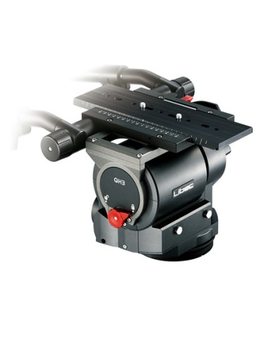 Libec QD-30M | Aluminiowy statyw foto-wideo z głowicą QH3, rozpórka środkowa, udźwig do 69 kg, wysokość do 1.86 m Libec - 1