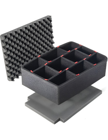 Peli 1485 TrekPak Dividers | Wypełnienie, system przegródek TrekPak do skrzyń Peli 1485 Air Case