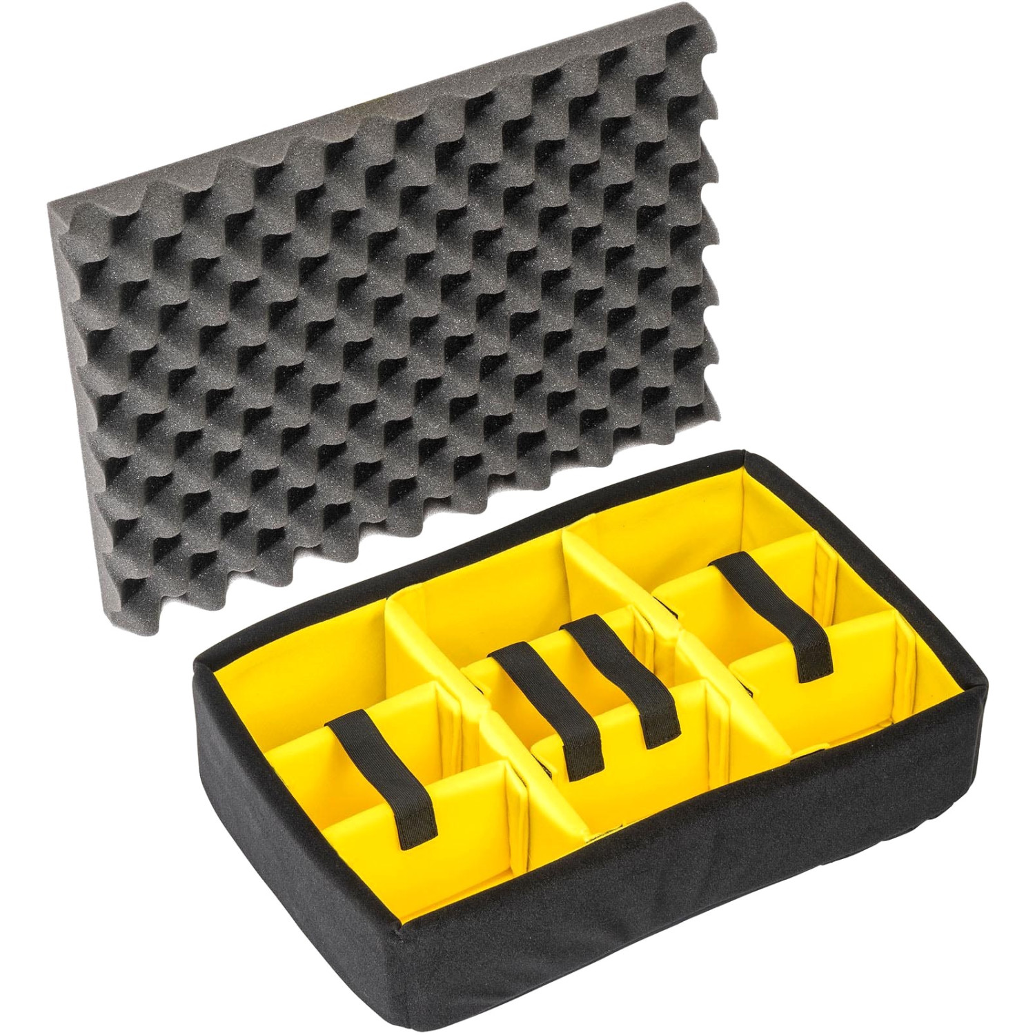Peli 1500 Padded Dividers | Wypełnienie, miękki organizer do skrzyń Peli 1500 Protector Case