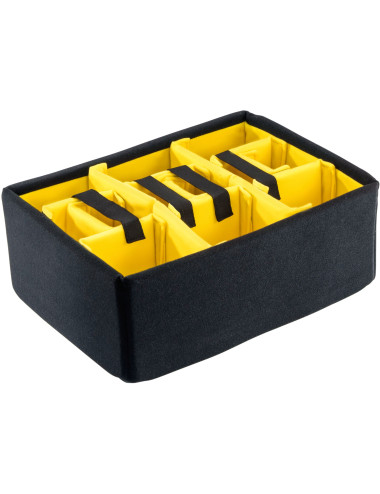 Peli 1507 Padded Dividers | Wypełnienie, miękki organizer do skrzyń Peli 1507 Air Case